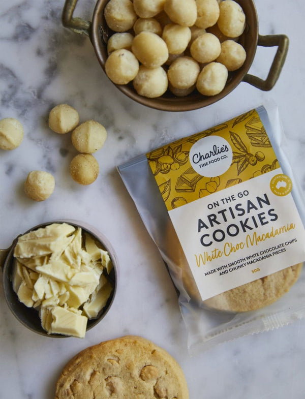 Charlie's Cookie - White Chocolate Macadamia 50g