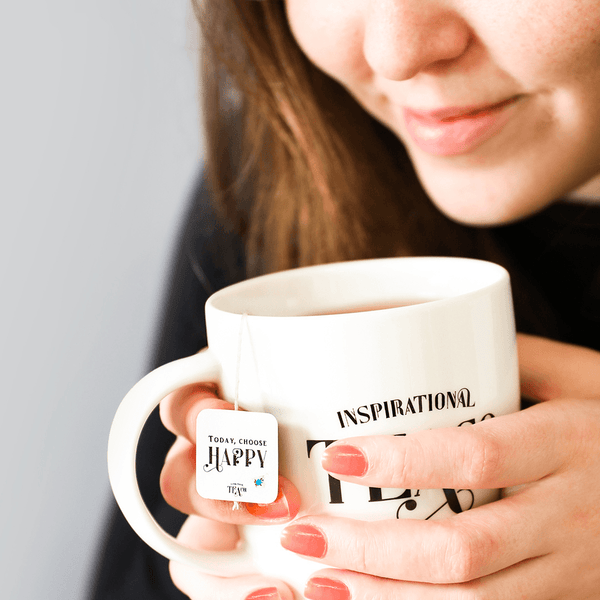 teabags with inspirational quotes