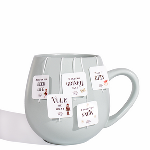 christmas puns tea gifts