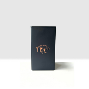 tin caddy for tea