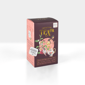 WS English Breakfast Teabags Inspirational tags 25pk - Inspirational Tea Co.