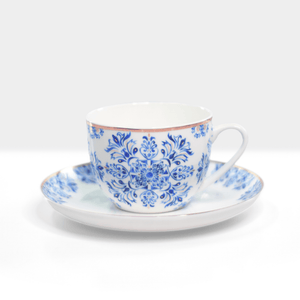 Ashdene Lisbon Teacup & Saucer - Inspirational Tea Co.