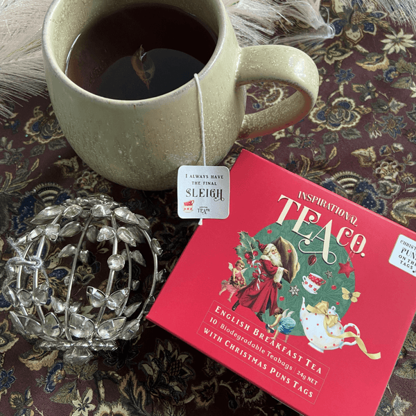 Christmas Tea & Bickies Gift Box - Inspirational Tea Co.